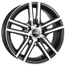 Диск 6.0x15 4x1000 ET40 D60.10 Tech Line 529 Черный с полированной лицевой поверхностью