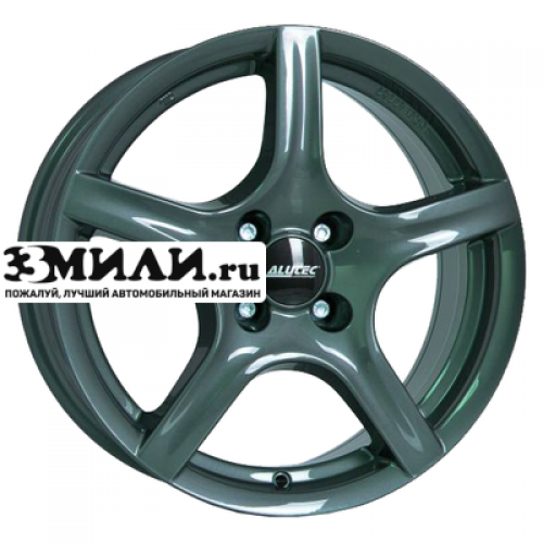 Диск 5.5x15 4x100 ET36 D54.1 Alutec Grip graphite