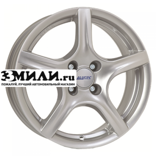 Диск 5.5x14 4x100 ET43 D63.3 Alutec Grip polar silver