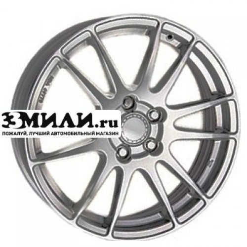 Диск 6.5x17 4x100 ET40 D63.3 Alutec Monstr polar silver