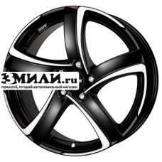 Диск 7.5x17 5x100 ET35 D63.3 Alutec Shark Racing black front polished