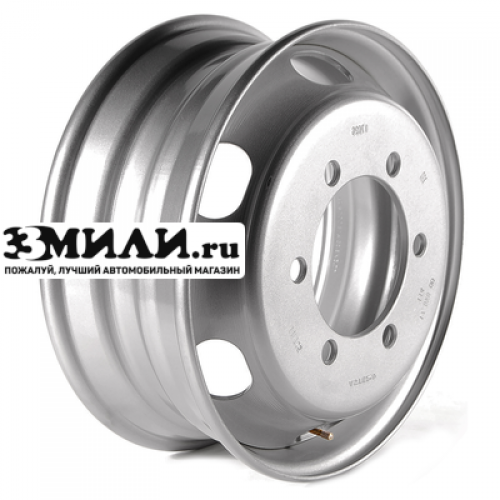 Диск 6.75x17.5 6x205 ET122 D161 Asterro 6/205/161/122 Silver