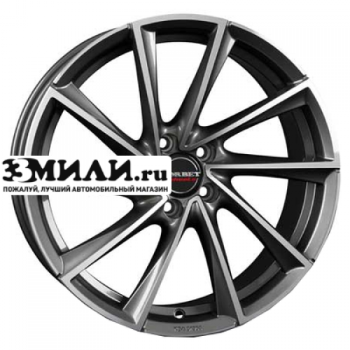 Диск 8.5x19 5x112 ET20 D66.5 Borbet VTX Graphite polished