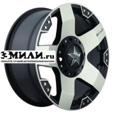 Диск 9x18 5x127 ET0 D87.1 Buffalo BW-775 Black machined with dark tint