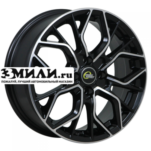 Диск 6.5x16 5x114.3 ET45 D67.1 CrossStreet CR-19 BKF