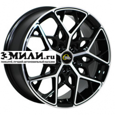 Диск 6.5x16 4x100 ET36 D60.1 CrossStreet CR-20 BKF