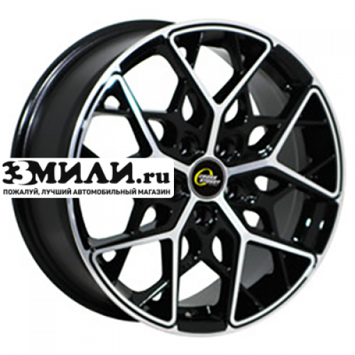Диск 6.5x16 4x100 ET36 D60.1 CrossStreet CR-20 BKF