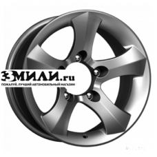 Диск 8x16 5x139.7 ET-20 D110.1 K&K Айсберг (КС662) Дарк платинум