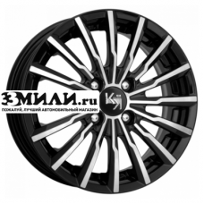 Диск 7x17 5x110 ET51 D67.1 K&K Акцент-оригинал (КС562) Алмаз черный