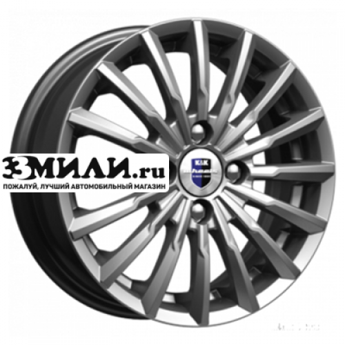 Диск 7x17 5x108 ET45 D60.1 K&K Акцент-оригинал (КС562) Дарк платинум
