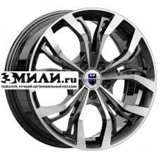 Диск 7x17 5x108 ET45 D60.1 K&K Аламида-оригинал (КС705М) Алмаз черный