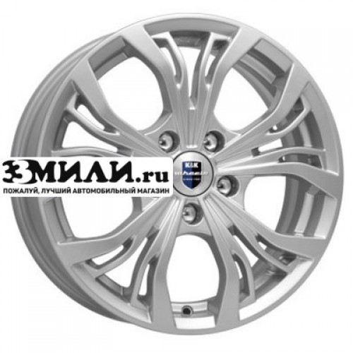 Диск 6x15 5x100 ET45 D67.1 K&K Аламида (КС701) Блэк платинум