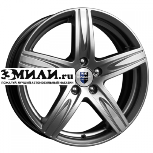 Диск 6.5x16 5x114.3 ET39 D60.1 K&K Андорра-оригинал (КС454) Дарк платинум