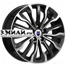 Диск 6.5x17 5x114.3 ET50 D60.1 K&K Атакама-оригинал (КС756) Алмаз черный