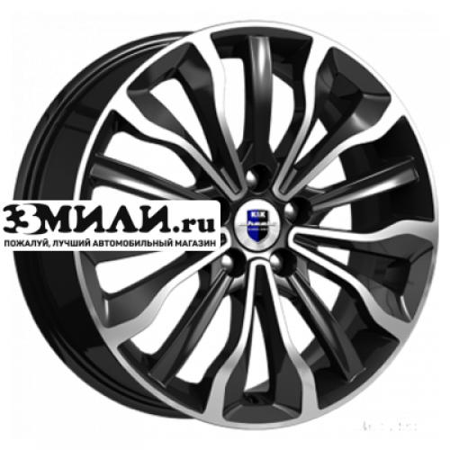 Диск 6.5x17 5x114.3 ET50 D60.1 K&K Атакама-оригинал (КС756) Алмаз черный