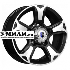 Диск 7x16 5x139.7 ET35 D108.5 K&K Атлант (КС757) Алмаз черный