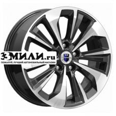 Диск 7x17 5x114.3 ET50 D67.1 K&K Авиор (КС936) Алмаз черный