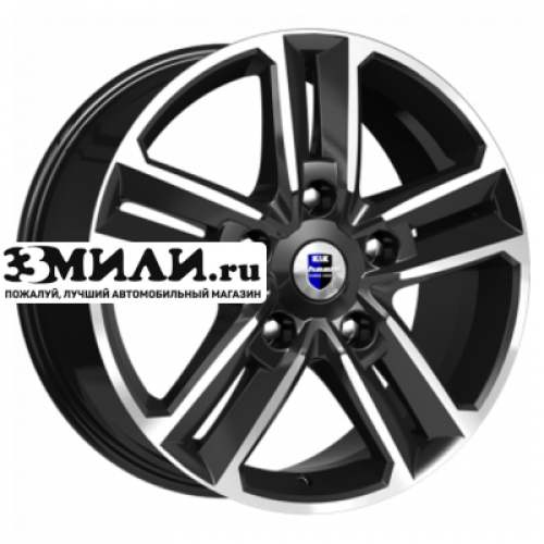 Диск 8x18 5x120 ET45 D72.6 K&K Backfire (КС763) Алмаз черный