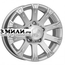Диск 7x16 5x139.7 ET35 D108.5 K&K Байкал (КС601) Сильвер
