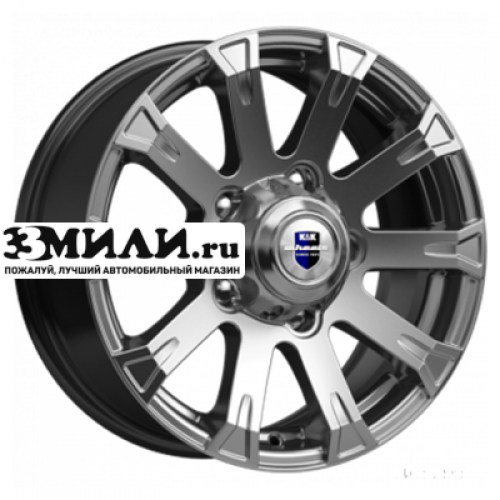 Диск 7x16 5x139.7 ET35 D98 K&K Байкал (КС601) Дарк платинум