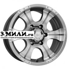 Диск 8x16 6x139.7 ET20 D110.1 K&K Байконур (КС465М) Дарк платинум