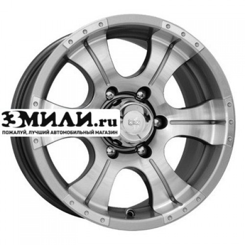 Диск 8x16 6x139.7 ET20 D110.1 K&K Байконур (КС465М) Дарк платинум