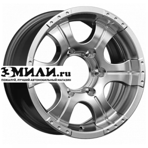 Диск 7x15 5x139.7 ET20 D108.5 K&K Байконур (КС473) Дарк платинум