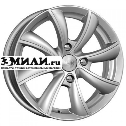 Диск 6x15 4x100 ET45 D54.1 K&K Бриз-оригинал (КС611) Дарк платинум