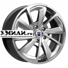 Диск 8x18 5x108 ET55 D63.35 K&K C.T.G.-оригинал (КС687) Дарк платинум