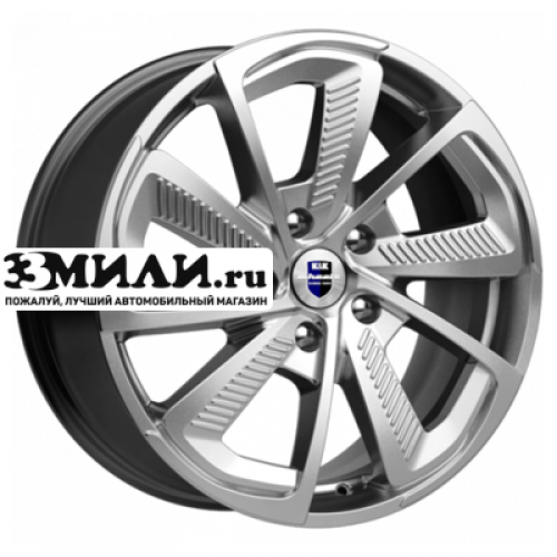 Диск 8x18 5x112 ET48 D57.1 K&K C.T.G.-оригинал (КС687) Дарк платинум