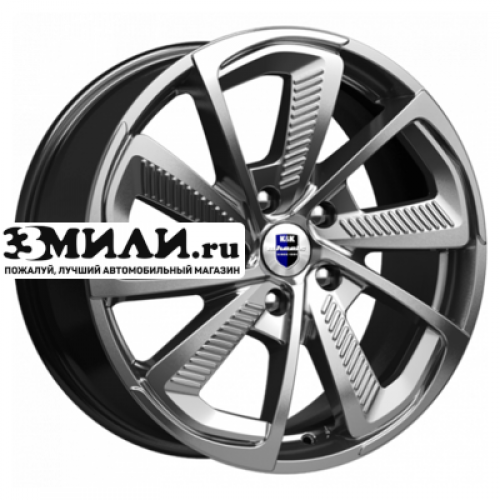 Диск 8x18 5x112 ET40 D66.6 K&K C.T.G. (КС687) Дарк платинум