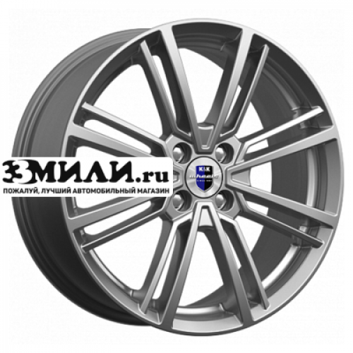 Диск 7x17 5x112 ET40 D66.6 K&K Эрфурт (КС898) Дарк платинум