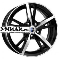 Диск 6.5x16 5x114.3 ET40 D67.1 K&K Фишт (КС690) Алмаз черный