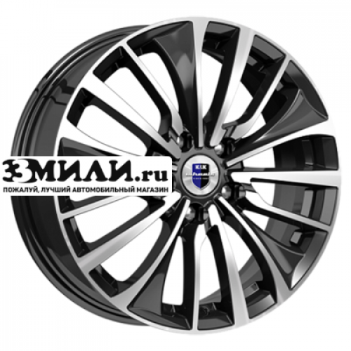 Диск 6.5x17 5x108 ET33 D60.1 K&K Flanker (КС1097) Алмаз черный