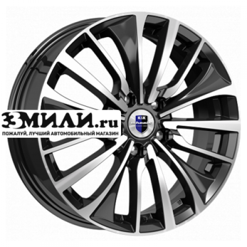 Диск 6.5x17 5x108 ET45 D67.1 K&K Flanker (КС751) Алмаз черный