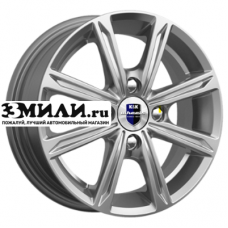 Диск 5x14 4x100 ET49 D54.1 K&K Флэш-оригинал (КС698) Дарк платинум