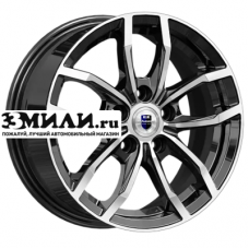 Диск 6.5x15 5x108 ET42 D67.1 K&K Фрост (КС1048) Алмаз черный