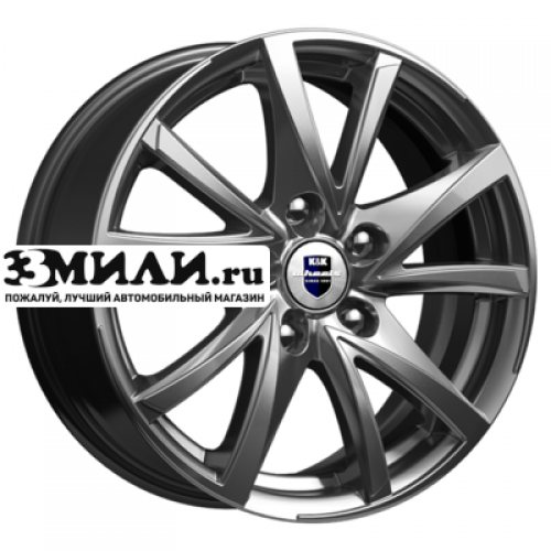 Диск 7x17 5x114.3 ET45 D67.1 K&K Игуана (КС590) Дарк платинум