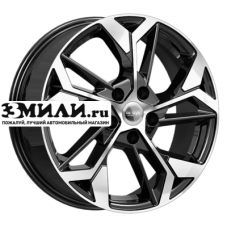 Диск 6.5x17 5x108 ET43 D65.1 K&K КС1062 Алмаз черный