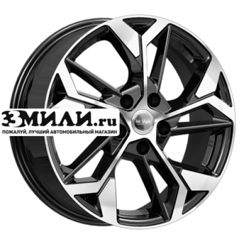 Диск 6.5x17 5x108 ET43 D65.1 K&K КС1062 Алмаз черный