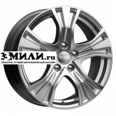Диск 7x17 5x114.3 ET39 D60.1 K&K КС673 Дарк платинум