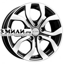 Диск 6.5x16 5x114.3 ET50 D66.1 K&K КС704 Алмаз черный