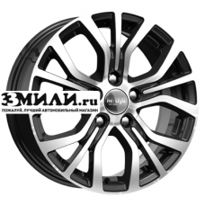 Диск 6.5x16 5x114.3 ET38 D67.1 K&K КС736 Алмаз черный
