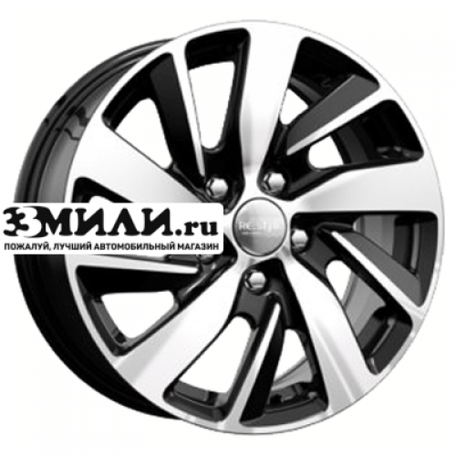 Диск 6.5x16 5x112 ET46 D57.1 K&K КС741 Алмаз черный