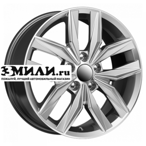 Диск 7x17 5x114.3 ET45 D67.1 K&K КС774 Дарк платинум