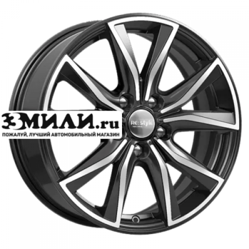 Диск 7x17 5x114.3 ET50 D67.1 K&K КС867 Алмаз черный
