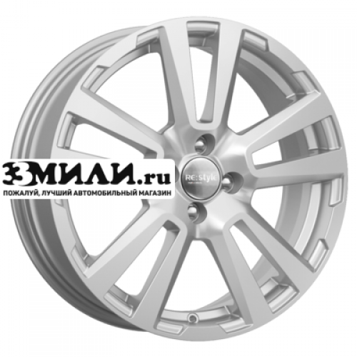 Диск 6.5x17 4x100 ET43 D60.1 K&K КС874 Сильвер