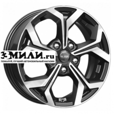 Диск 6.5x16 5x112 ET46 D57.1 K&K КС878 Алмаз черный