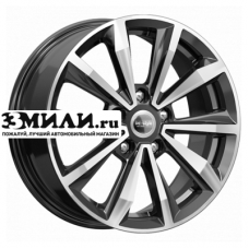 Диск 6.5x16 5x114.3 ET40 D66.1 K&K КС974 Алмаз черный