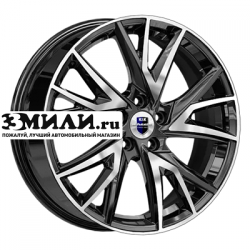 Диск 6.5x18 5x112 ET38 D66.6 K&K Кайлас (КС1054) Алмаз черный
